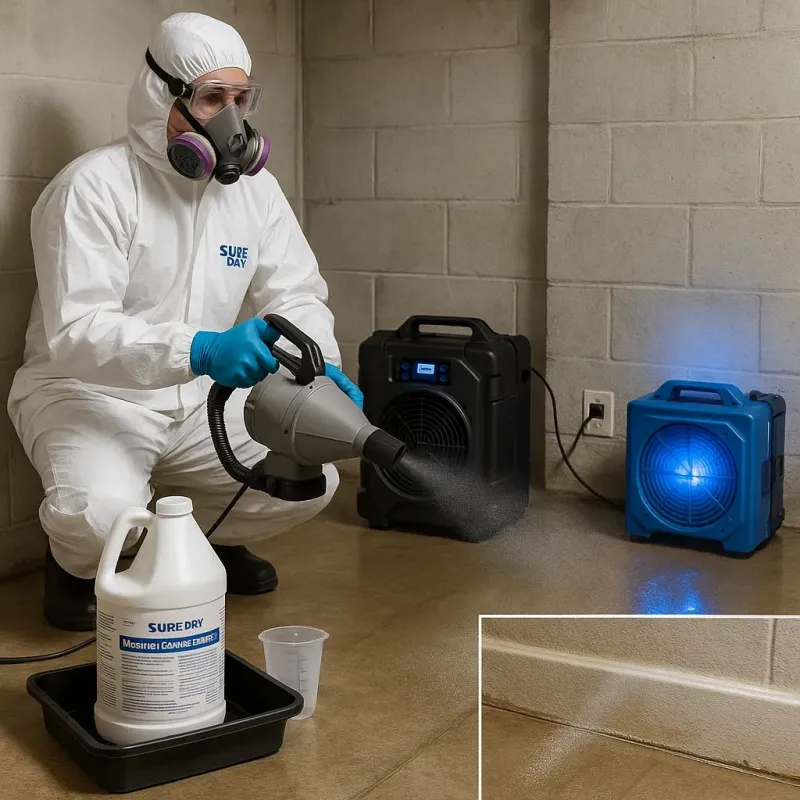 Sanitization and Odor Removal process in Garden City, KS