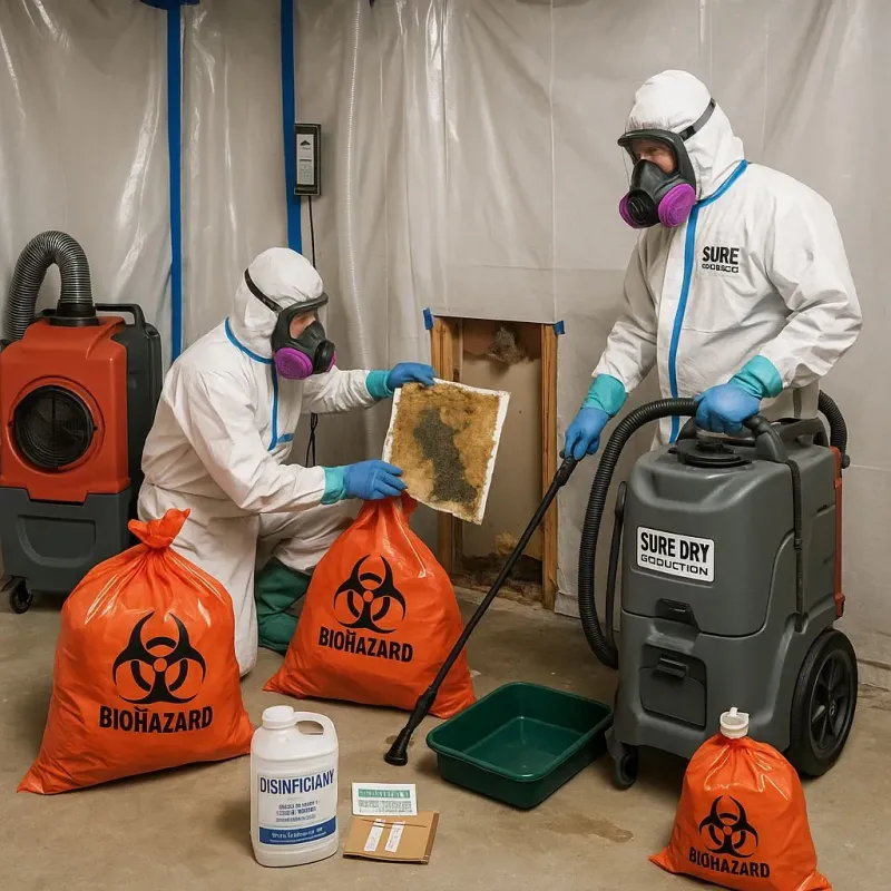 Contaminated Water Handling Protocols process in Garden City, KS